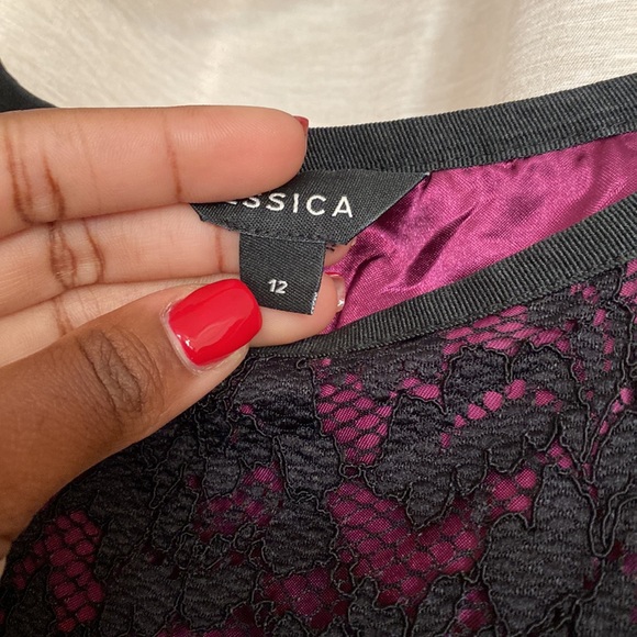 Satin and Lace Blouse - Picture 3 of 4